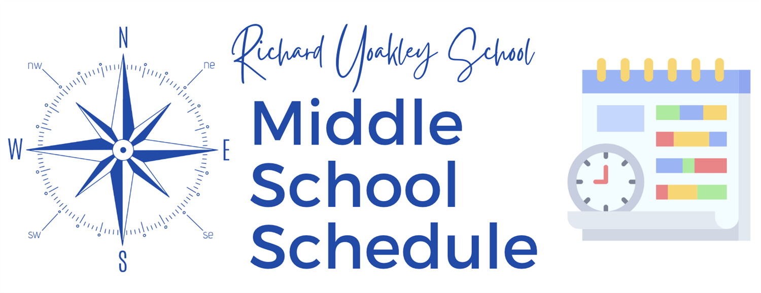 Middle School Schedule